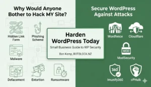 How To Secure WordPress (Gemini Generated Image)